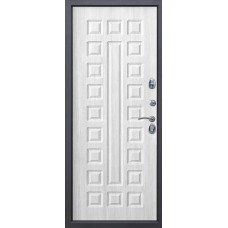 Дверь мет. 10 см Монарх Белый ясень (860 мм) левая