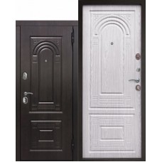 Дверь мет. Флоренция Винорит Беленый дуб (960мм) левая (Кале)