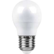 25482 FERON Лампа светодиодная 7W 230V E27 4000K G45 LB-95