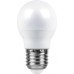 25482 FERON Лампа светодиодная 7W 230V E27 4000K G45 LB-95