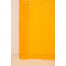 ШТОРА для ванной А-027 3D (6000) желто-оранжевая 180х180