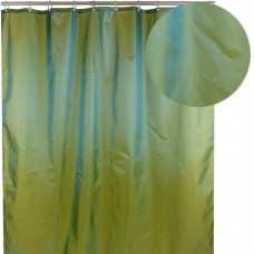 ШТОРА для ванны 026а-09 (зеленая) 1,8х1,8 АКВАЛИНИЯ